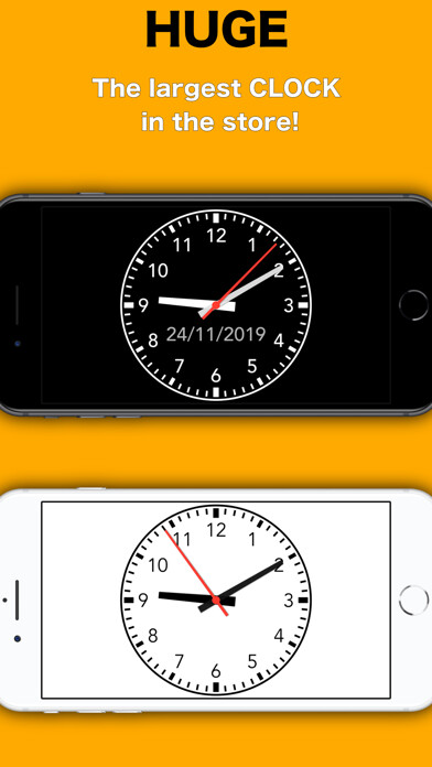 Emulate iPhone app Simply Clock - Analog using MyAndroid Emulate iPhone app Simply Clock - Analog using MyAndroid