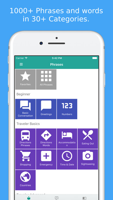 Emulate iPhone app Simply Learn French : Travel Phrasebook For France using MyAndroid Emulate iPhone app Simply Learn French : Travel Phrasebook For France using MyAndroid