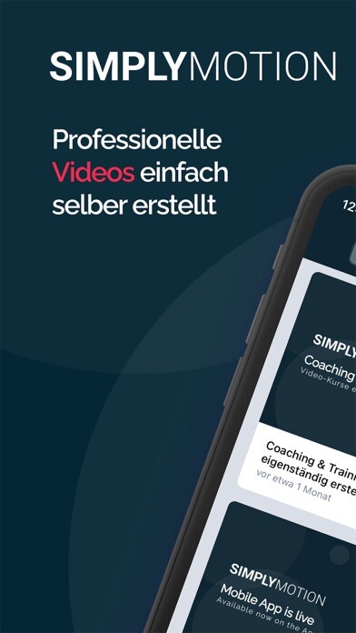 Emulate iPhone app SimplyMotion using MyAndroid