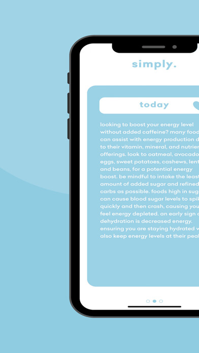 Emulate iPhone app simply. - nutrition tips using MyAndroid Emulate iPhone app simply. - nutrition tips using MyAndroid
