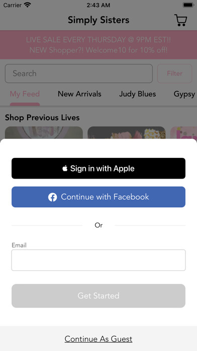 Emulate iPhone app Simply Sisters using MyAndroid Emulate iPhone app Simply Sisters using MyAndroid