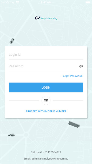 Emulate iPhone app Simply Tracking using MyAndroid