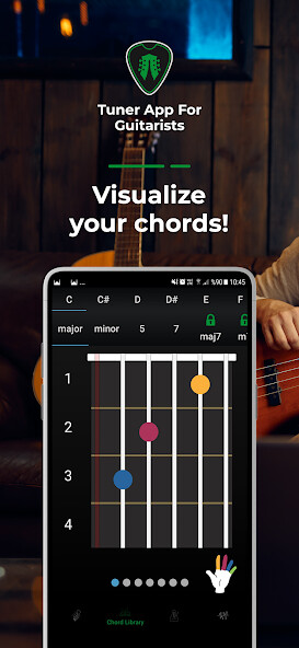 Run android online APK SimplyTune: Guitar,Tuner,Chord from MyAndroid or emulate SimplyTune: Guitar,Tuner,Chord using MyAndroid