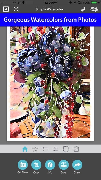 Emulate iPhone app Simply Watercolor using MyAndroid Emulate iPhone app Simply Watercolor using MyAndroid