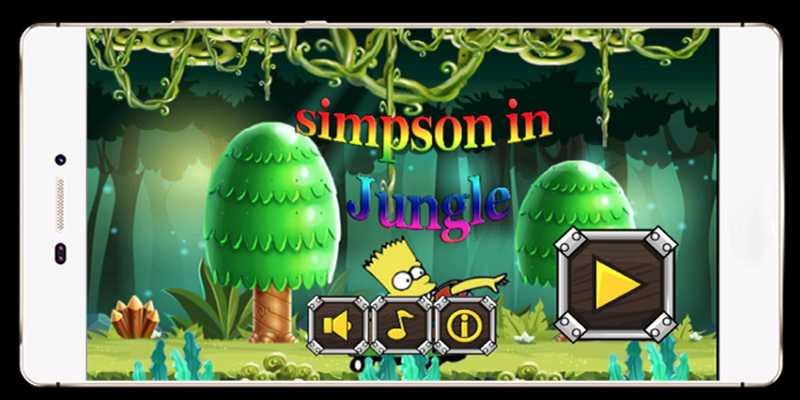 Emulate Android APK simpson in Jungle
