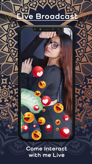 Emulate iPhone app Simran K Official App using MyAndroid