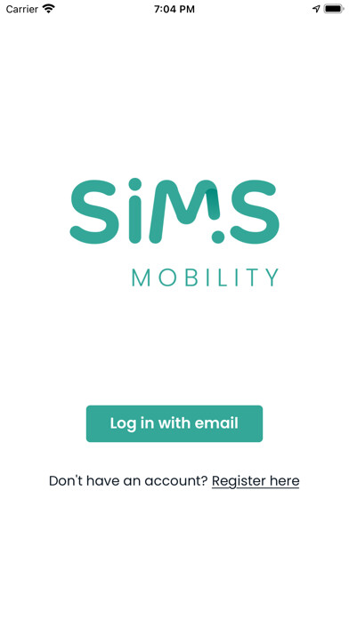 Emulate iPhone app SiMS Mobility Sharing using MyAndroid