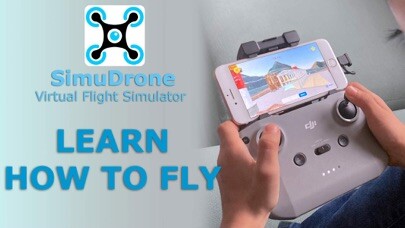 Emulate iPhone app SimuDrone -Drone Simulator DJI using MyAndroid