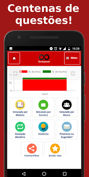 Run android online APK Simulado Receita Federal from MyAndroid or emulate Simulado Receita Federal using MyAndroid
