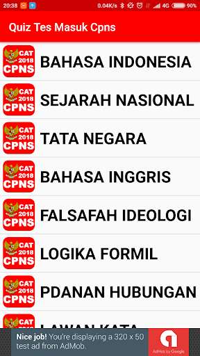 Run android online APK Simulasi CAT CPNS 2019 Terlengkap from MyAndroid or emulate Simulasi CAT CPNS 2019 Terlengkap using MyAndroid