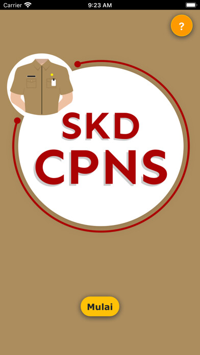 Emulate iPhone app Simulasi CAT SKD CPNS using MyAndroid Emulate iPhone app Simulasi CAT SKD CPNS using MyAndroid