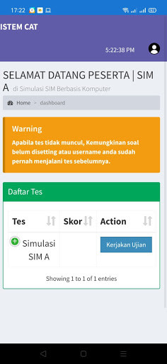 Run android online APK Simulasi Test SIM Polres OKU Selatan from MyAndroid or emulate Simulasi Test SIM Polres OKU Selatan using MyAndroid Run android online APK Simulasi Test SIM Polres OKU Selatan from MyAndroid or emulate Simulasi Test SIM Polres OKU Selatan using MyAndroid