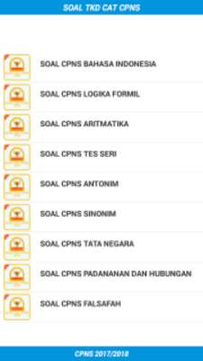 Emulate Android APK Simulasi TKD CAT CPNS 2017/2018 Emulate Android APK Simulasi TKD CAT CPNS 2017/2018