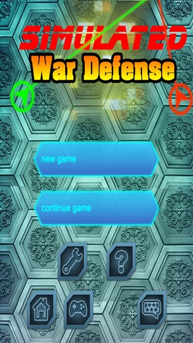Emulate iPhone app Simulated War Defense using MyAndroid