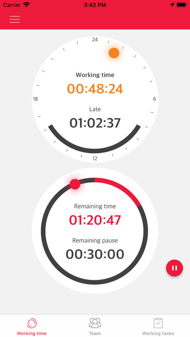 Emulate iPhone app Simula Time Track using MyAndroid