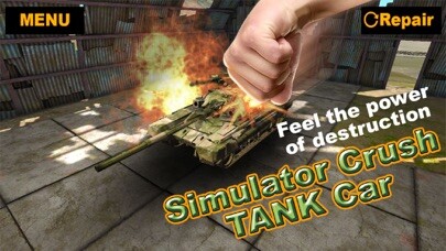 Emulate iPhone app Simulator Crush Tank Car using MyAndroid