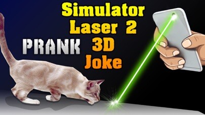 Emulate iPhone app Simulator Laser 2 3D Joke using MyAndroid