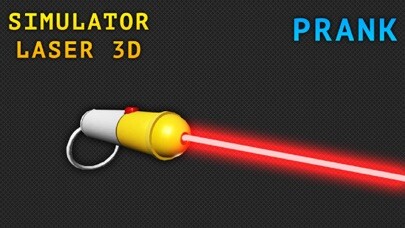 Emulate iPhone app Simulator Laser 3D Joke using MyAndroid