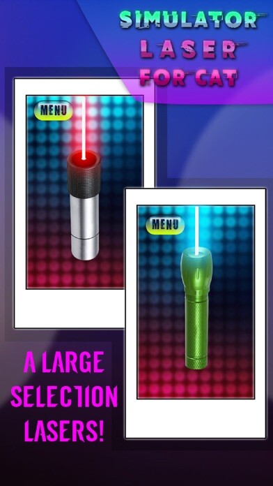 Emulate iPhone app Simulator Laser For Cat using MyAndroid