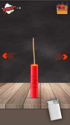Emulate Android APK Simulator pyrotechnics Bomb explosion full sparks