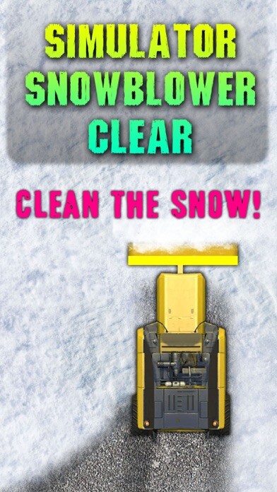 Emulate iPhone app Simulator Snowblower Clear using MyAndroid