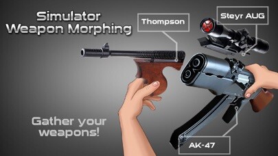 Emulate iPhone app Simulator Weapon Morphing using MyAndroid Emulate iPhone app Simulator Weapon Morphing using MyAndroid