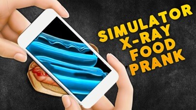 Emulate iPhone app Simulator X-Ray Food Prank using MyAndroid