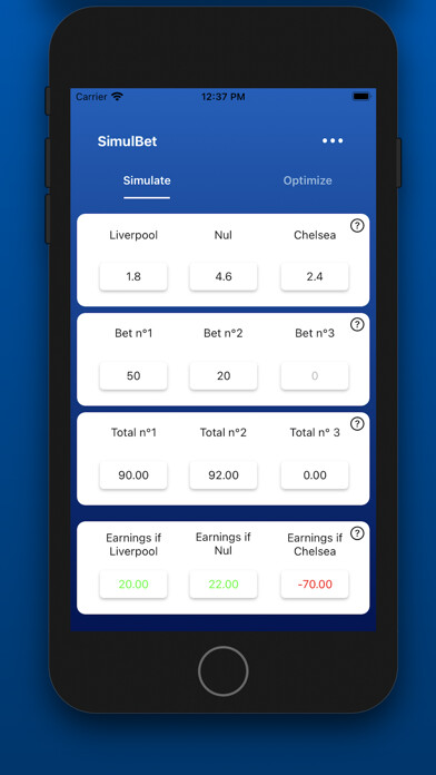 Emulate iPhone app SimulBet using MyAndroid Emulate iPhone app SimulBet using MyAndroid
