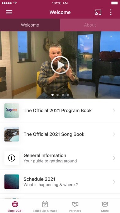 Emulate iPhone app Sing! 2021 using MyAndroid