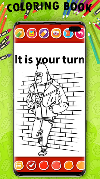 Run android online APK Sing 2 Coloring Book from MyAndroid or emulate Sing 2 Coloring Book using MyAndroid