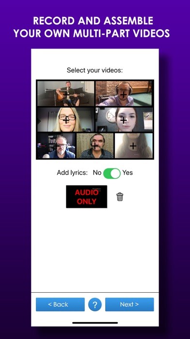 Emulate iPhone app sing-a-part using MyAndroid