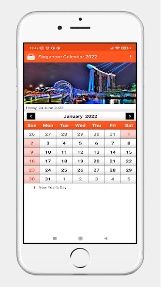 Run android online APK Singapore Calendar 2022 from MyAndroid or emulate Singapore Calendar 2022 using MyAndroid