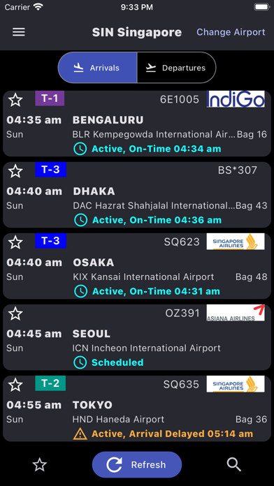 Emulate iPhone app Singapore Changi Airport using MyAndroid Emulate iPhone app Singapore Changi Airport using MyAndroid