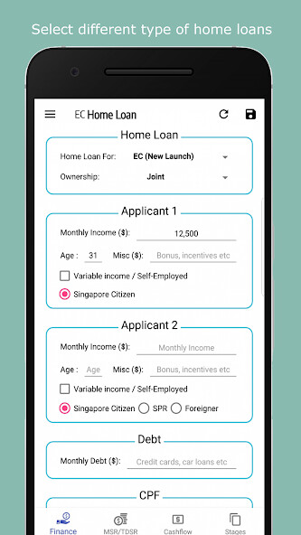 Run android online APK Singapore Home Loan Calculator from MyAndroid or emulate Singapore Home Loan Calculator using MyAndroid