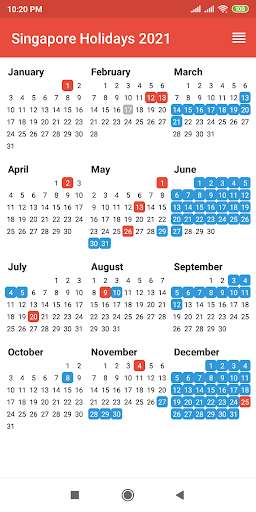 Run android online APK Singapore Public Holidays 2021 from MyAndroid or emulate Singapore Public Holidays 2021 using MyAndroid Run android online APK Singapore Public Holidays 2021 from MyAndroid or emulate Singapore Public Holidays 2021 using MyAndroid