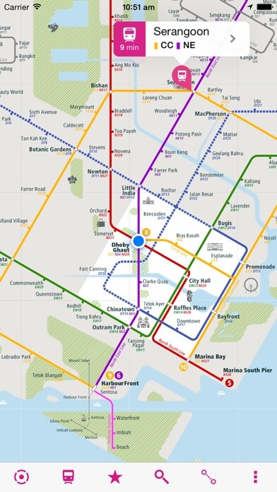 Emulate iPhone app Singapore Rail Map Lite using MyAndroid Emulate iPhone app Singapore Rail Map Lite using MyAndroid