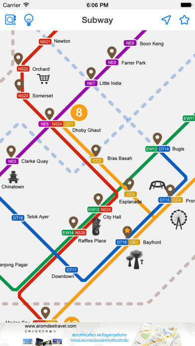 Emulate iPhone app Singapore Travel by MRT using MyAndroid Emulate iPhone app Singapore Travel by MRT using MyAndroid