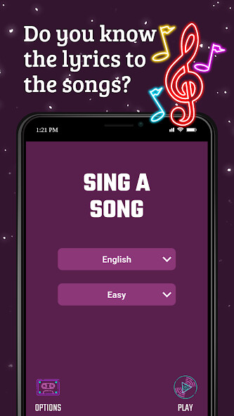 Emulate iPhone app Sing a song! using MyAndroid