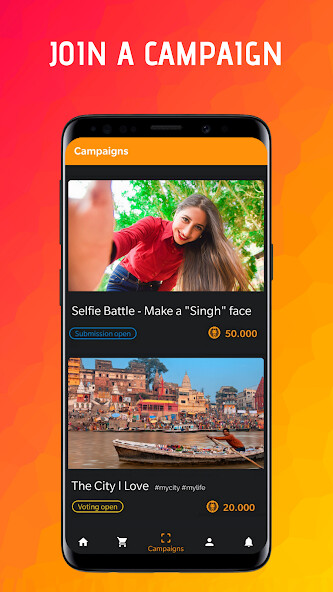 Run android online APK Singh - Create, Share, Get Rewards from MyAndroid or emulate Singh - Create, Share, Get Rewards using MyAndroid