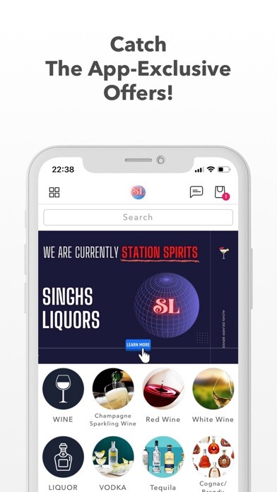 Emulate iPhone app Singhs Liquors using MyAndroid Emulate iPhone app Singhs Liquors using MyAndroid