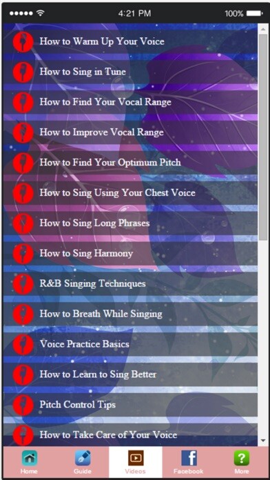 Emulate iPhone app Singing Lessons - Becoming a Singing Master using MyAndroid Emulate iPhone app Singing Lessons - Becoming a Singing Master using MyAndroid