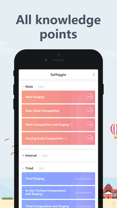 Emulate iPhone app Singing Master-learn to sing using MyAndroid