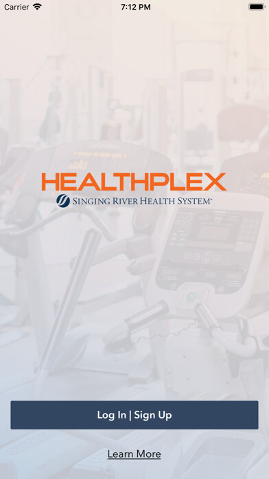 Emulate iPhone app Singing River Healthplex. using MyAndroid