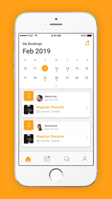 Emulate iPhone app Singing Telegrams Now using MyAndroid