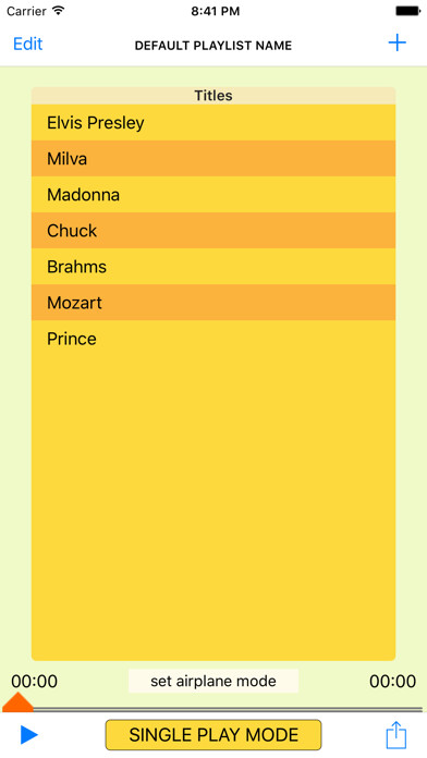 Emulate iPhone app Single Song Player using MyAndroid Emulate iPhone app Single Song Player using MyAndroid