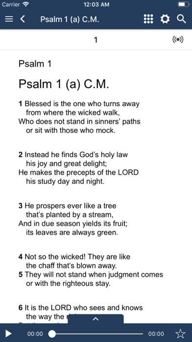 Emulate iPhone app Sing Psalms using MyAndroid Emulate iPhone app Sing Psalms using MyAndroid