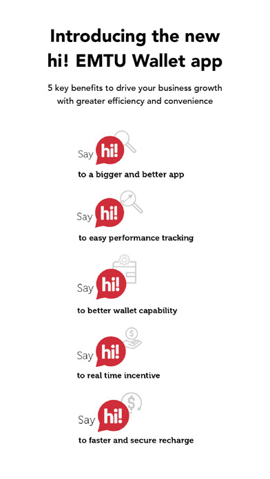 Emulate iPhone app Singtel hi! EMTU Wallet using MyAndroid