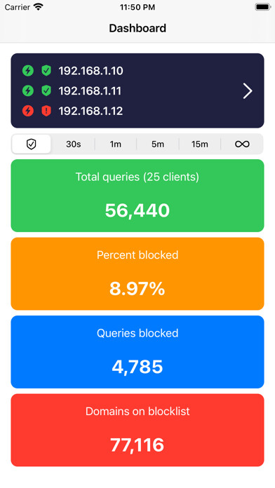 Emulate iPhone app Singularity (Pi-hole Manager) using MyAndroid Emulate iPhone app Singularity (Pi-hole Manager) using MyAndroid
