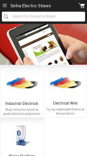 Run android online APK Sinha Electric Stores from MyAndroid or emulate Sinha Electric Stores using MyAndroid