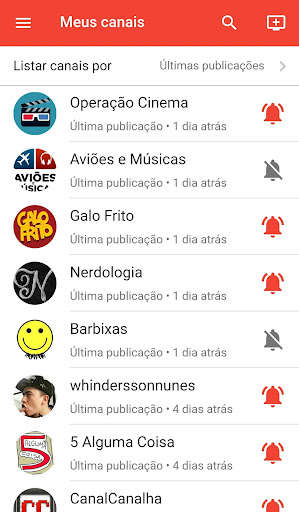 Run android online APK Sininho - YouTube notifications from MyAndroid or emulate Sininho - YouTube notifications using MyAndroid